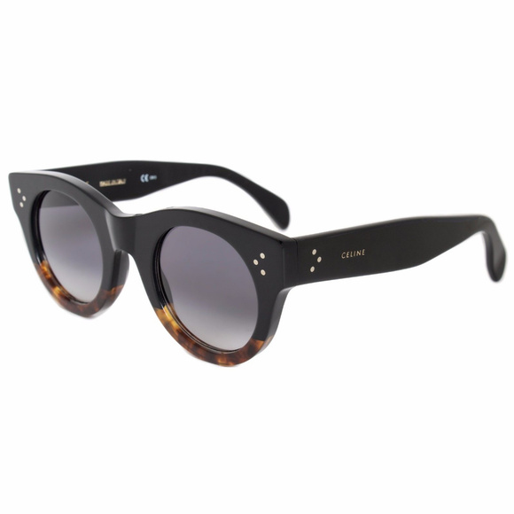 Celine Accessories - Céline  41425S  Black & Havana  Round Sunglasses